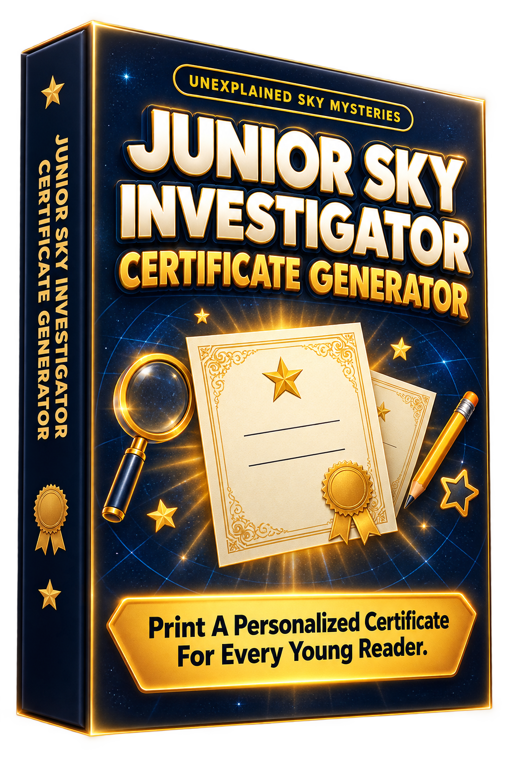Junior Sky Investigator Certificate bonus