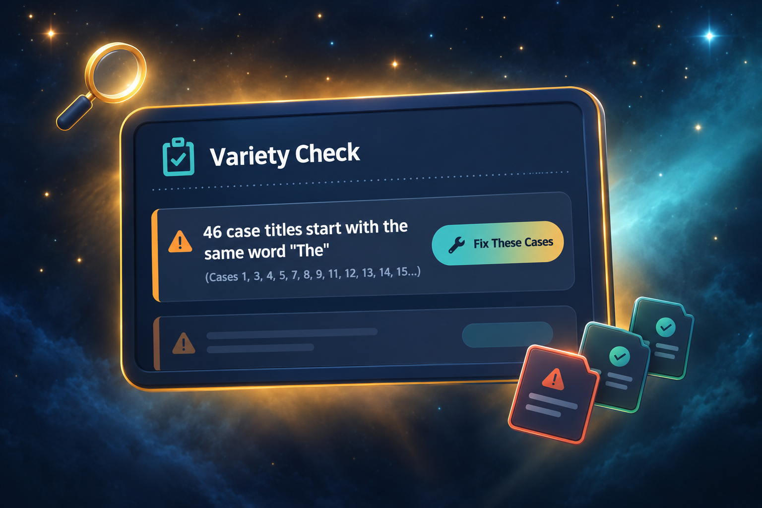 Variety Check scanner illustration