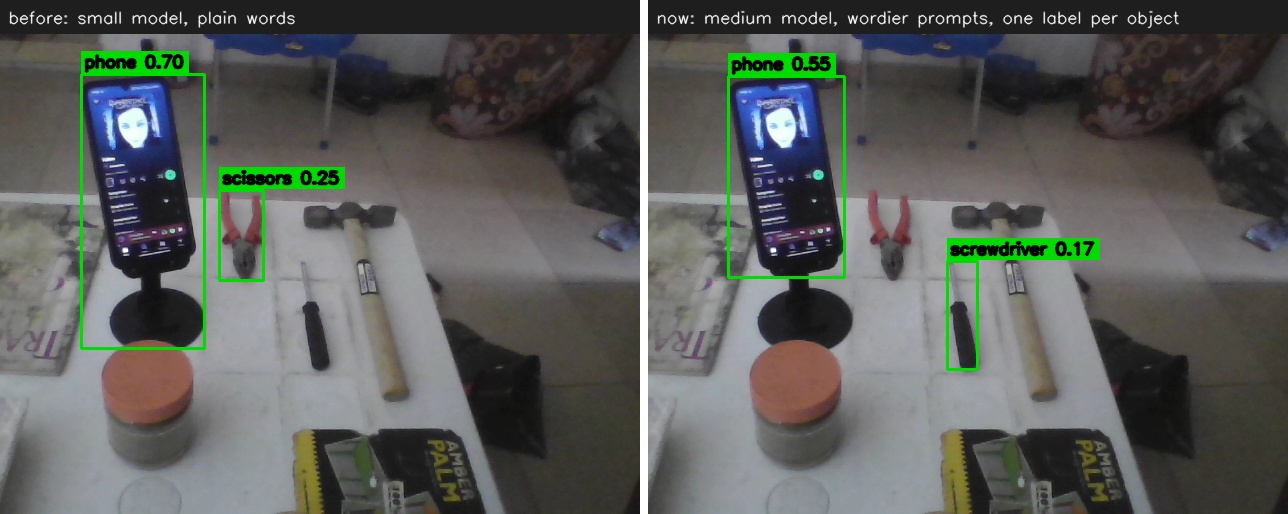 Webcam benchmark