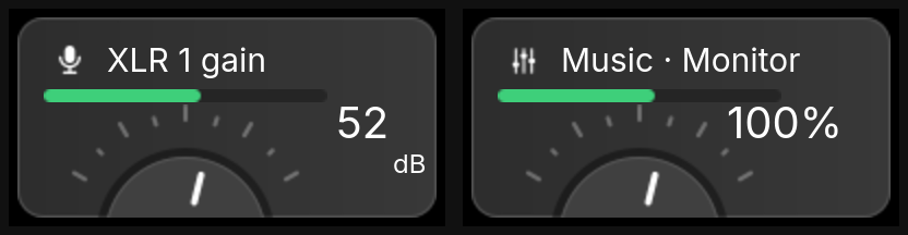 Dial panels