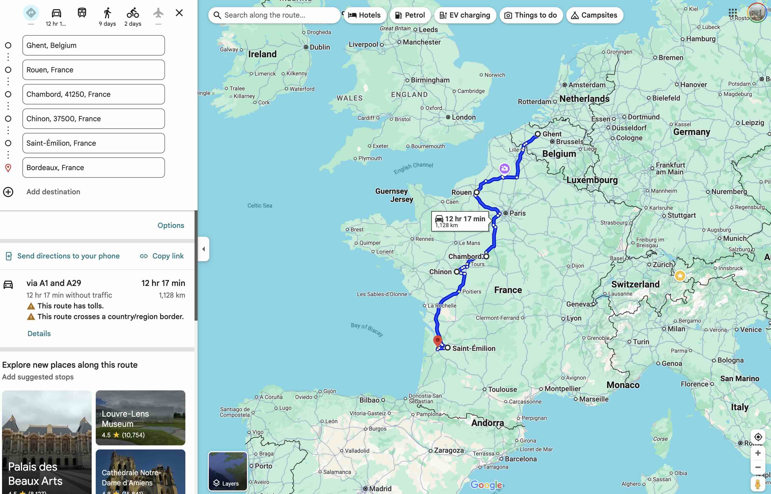 Interactive map
