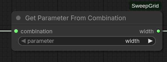 Get Parameter From Combination