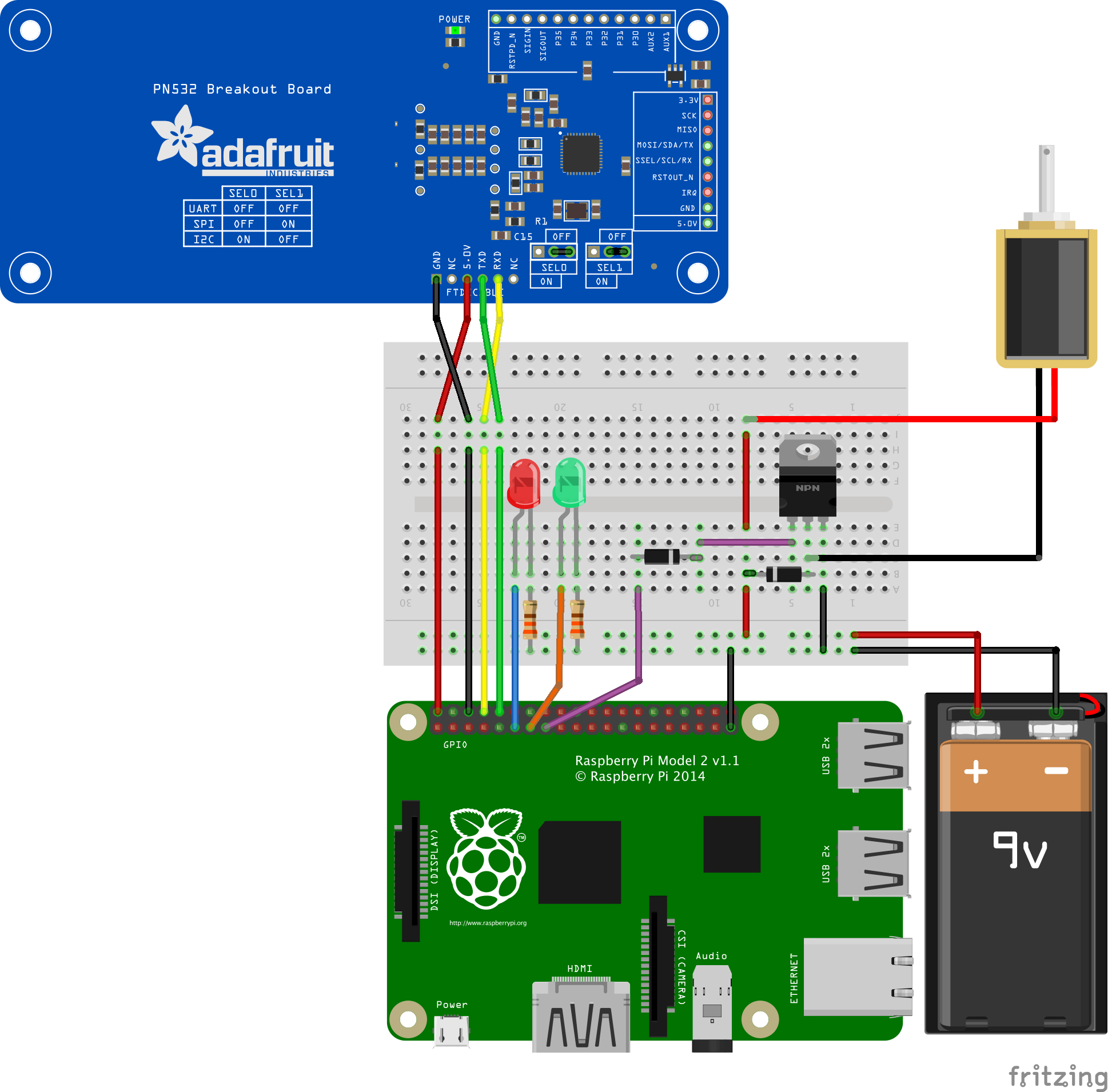 Using Adafruit PN532