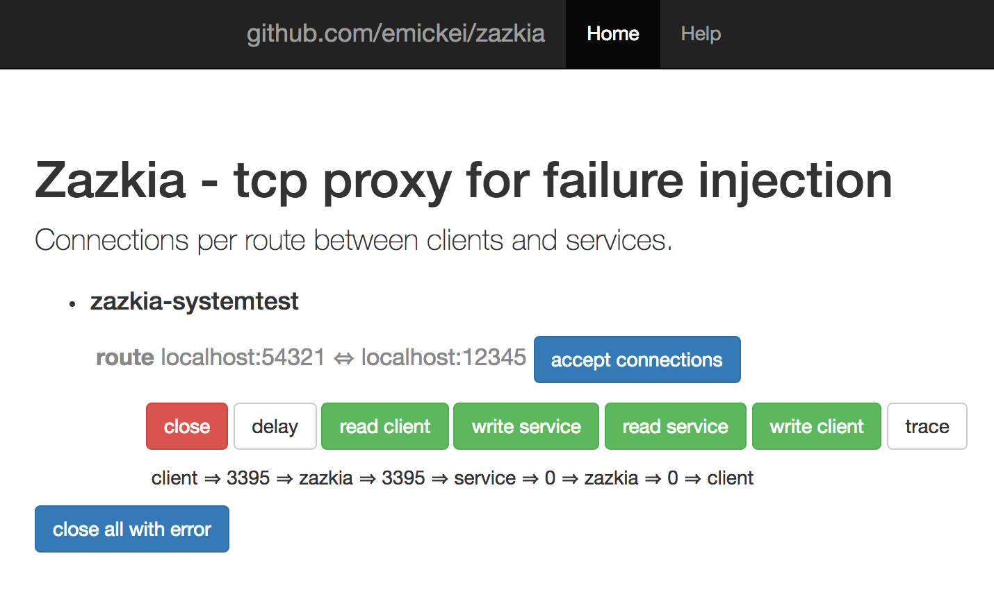 systemtest dashboard