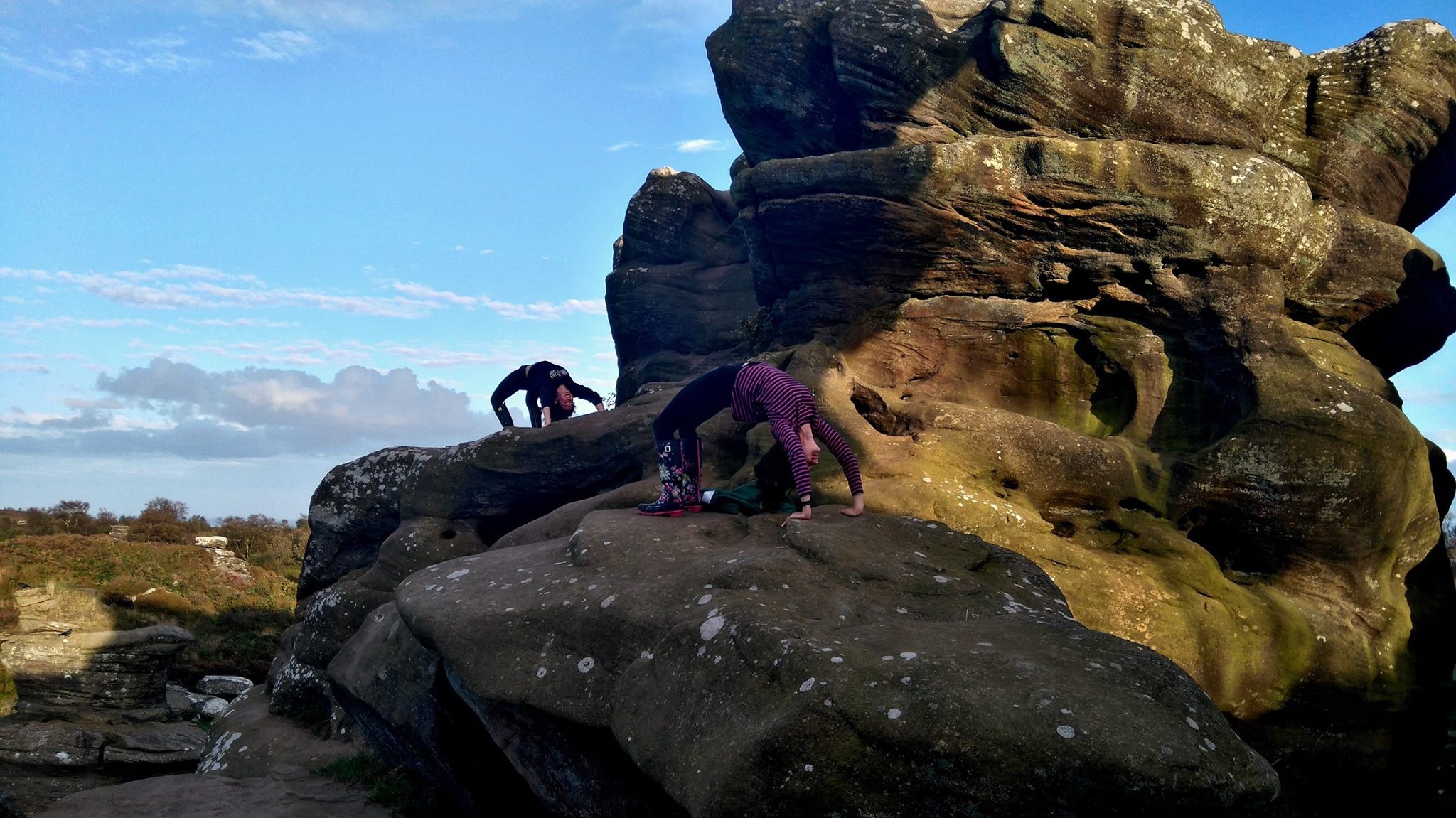 Yoga on the Rocks