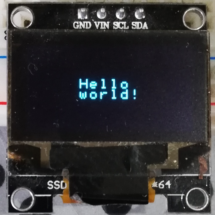 Example_monochrome demo with ESP32 using LVGL