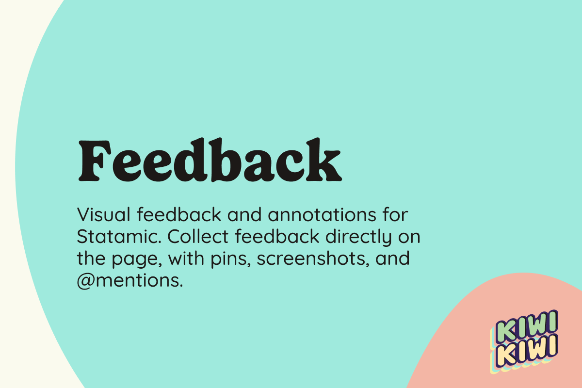 Statamic Feedback Banner