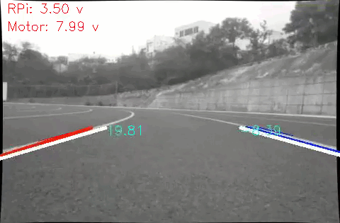 Webcam capture from drive test.