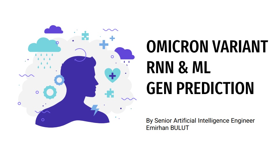 OMICRON VARIANT RNN & ML GEN PREDICTION (2 Separate Software) - Artificial Intelligence in Health