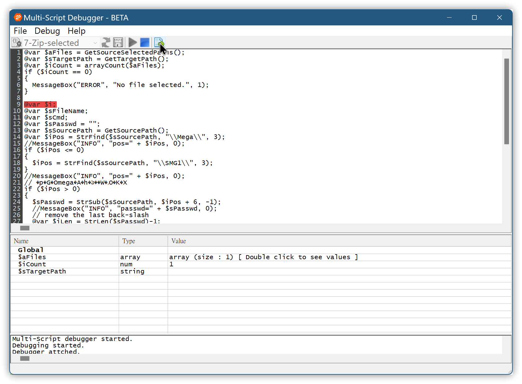 Muti Script Loader Gui 啟用MultiCommander雙面板工具腳本 MultiScript Debugger的方法 – 簡睿隨筆