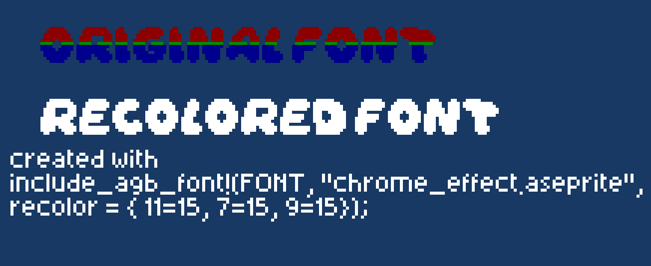 Chrome example