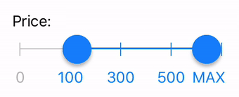 FFXRangeSlider with steps