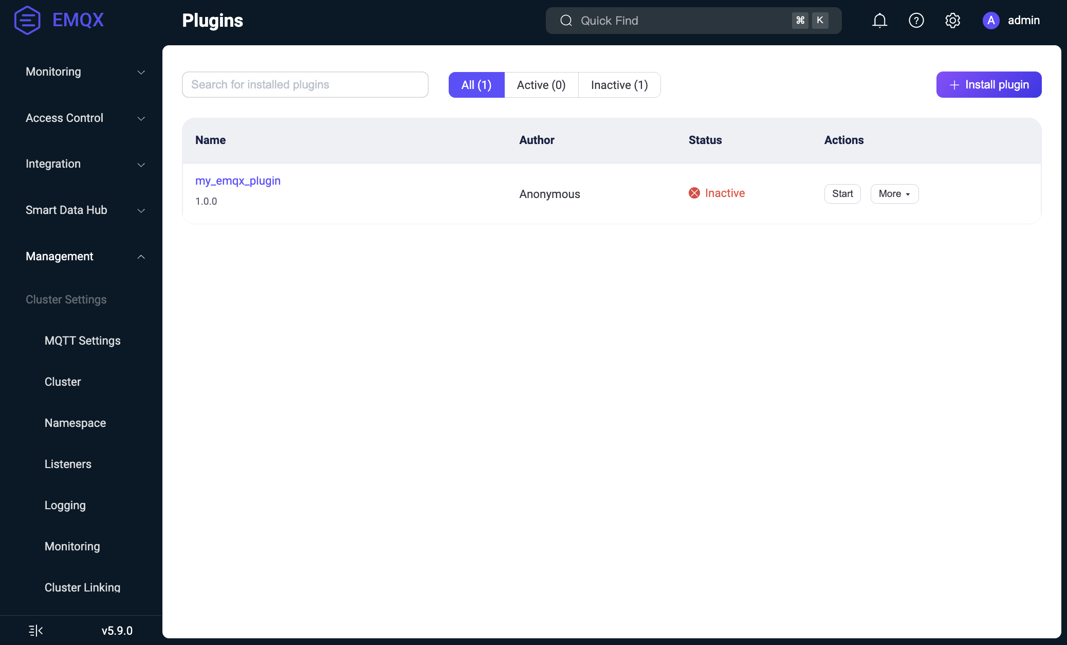 Plugin List