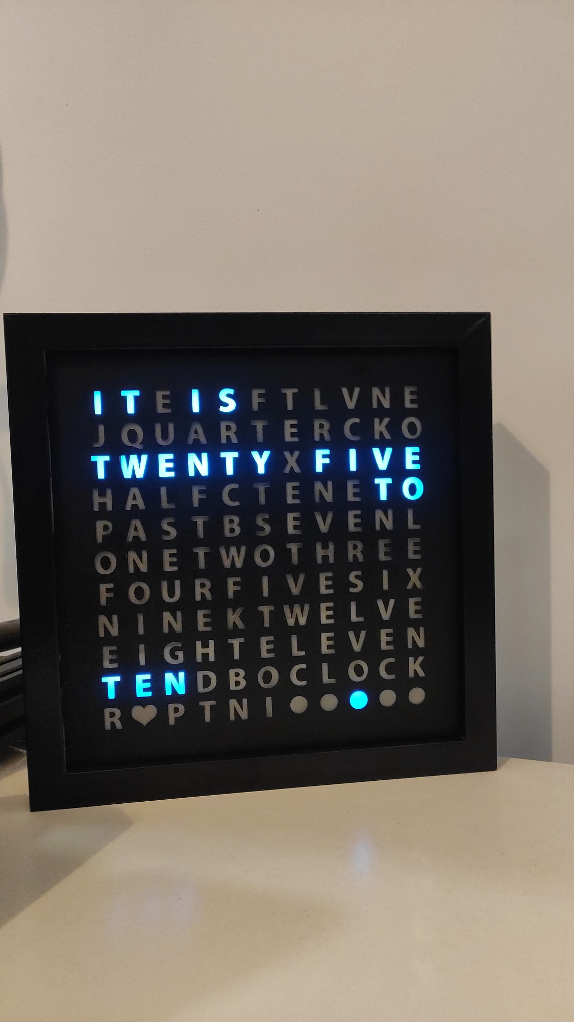 WordClock image