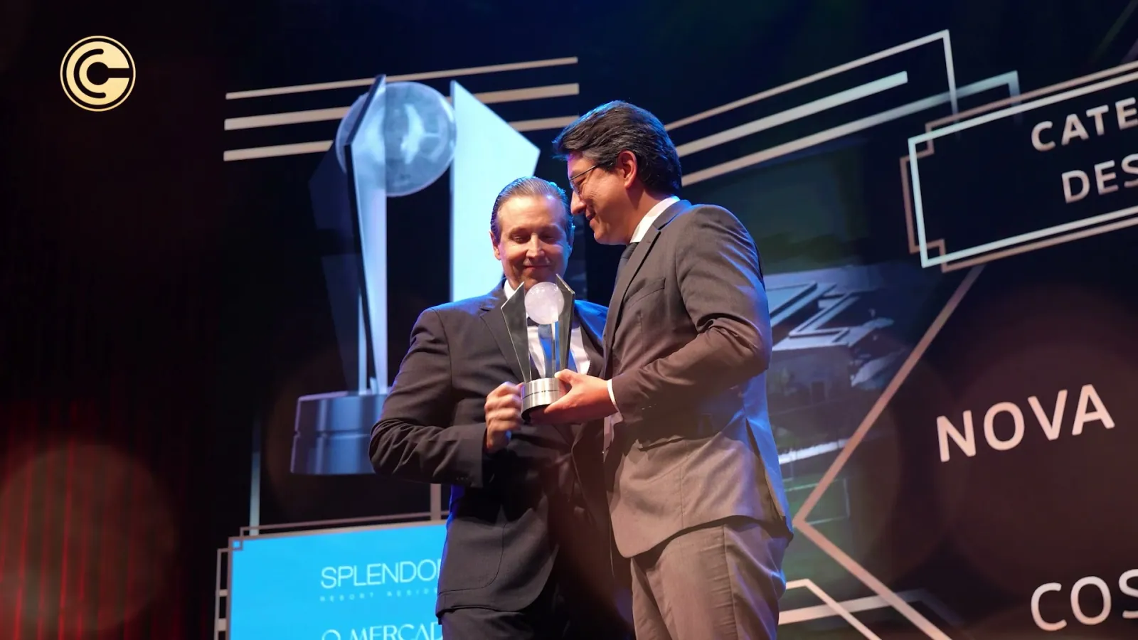 Entrega do troféu do 32º Prêmio Master Imobiliário ao Splendore Resort Residence, da Cosentino, no Clube Monte Líbano, São Paulo, 26 de agosto de 2026