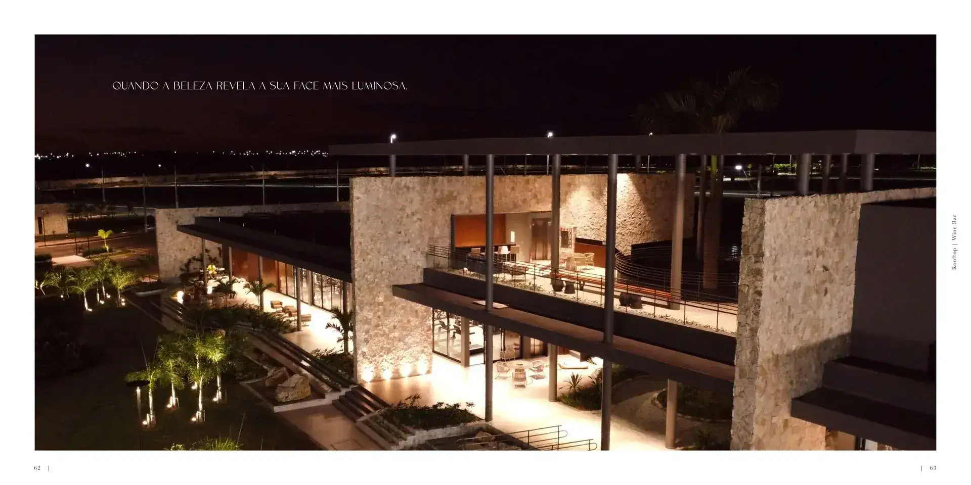 Splendore Resort Residence, Rooftop Wine Bar no alto do Club House