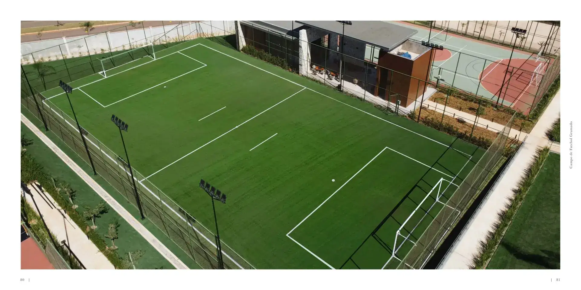 Splendore Resort Residence, campo de futebol gramado