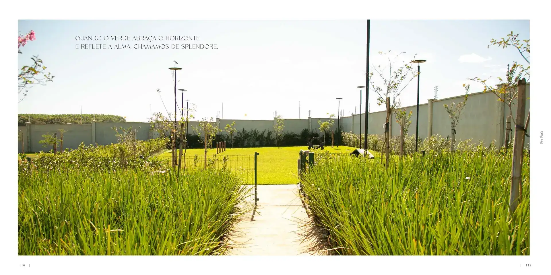Splendore Resort Residence, Pet Park com praça de apoio