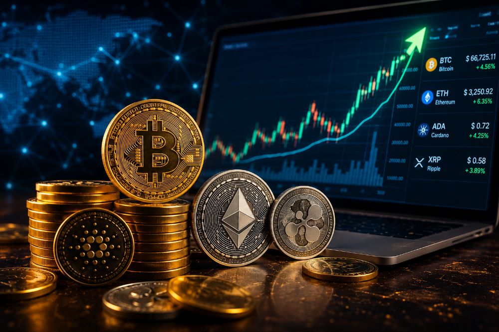 El mercado cripto vuelve a explotar: inversionistas corren hacia las monedas digitales tras nueva ola de ganancias