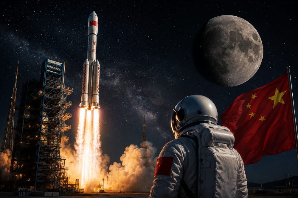 China acelera su carrera espacial y prepara una histórica misión para competir con Estados Unidos en la Luna