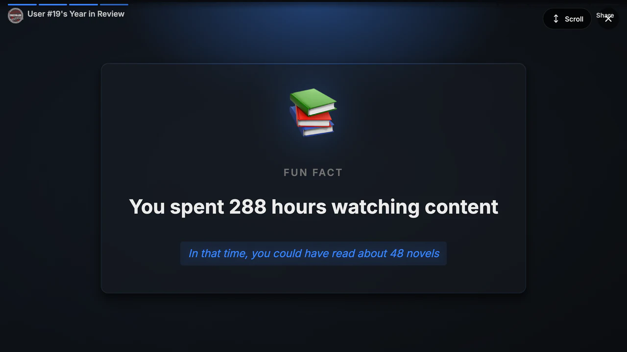 Fun fact slide