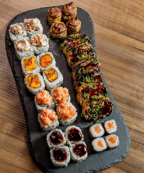 Combo Yume 30 para compartilhar com 5 tipos de sushis