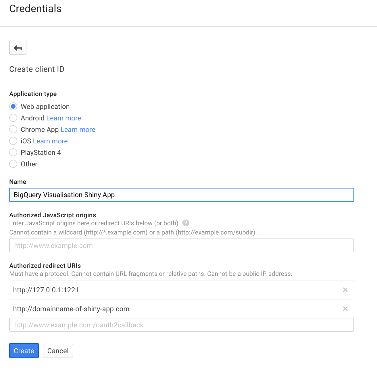 oauth2-setup-bigquery-visualiser