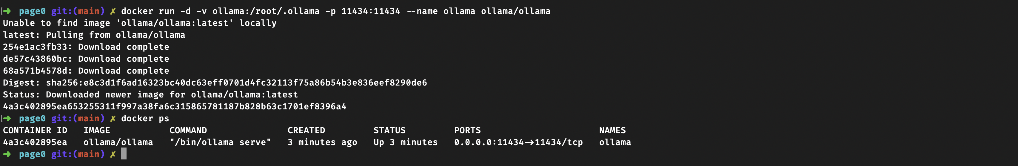 Ollama Installation