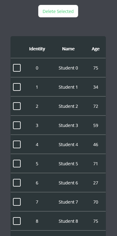 MAUI DataGrid Selection Deletion