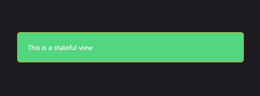 uranium ui stateful view windows