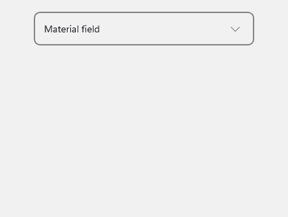 SelectField Templates Light