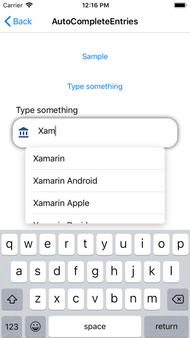 Xamarin Forms Slider Sticky Label