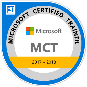 Microsoft Certified Trainer 2017-2018