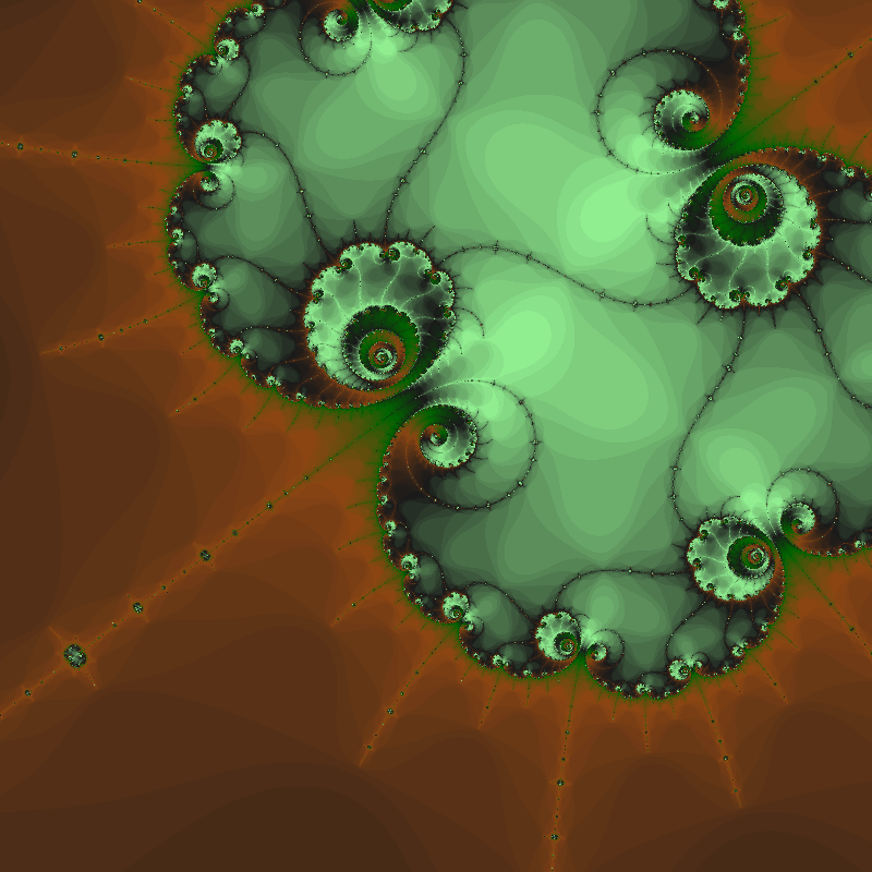 Mandelbrot Palette Earth