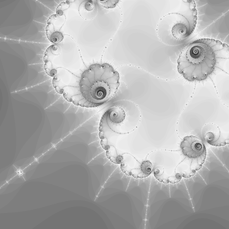 Mandelbrot Palette Log Random Gray