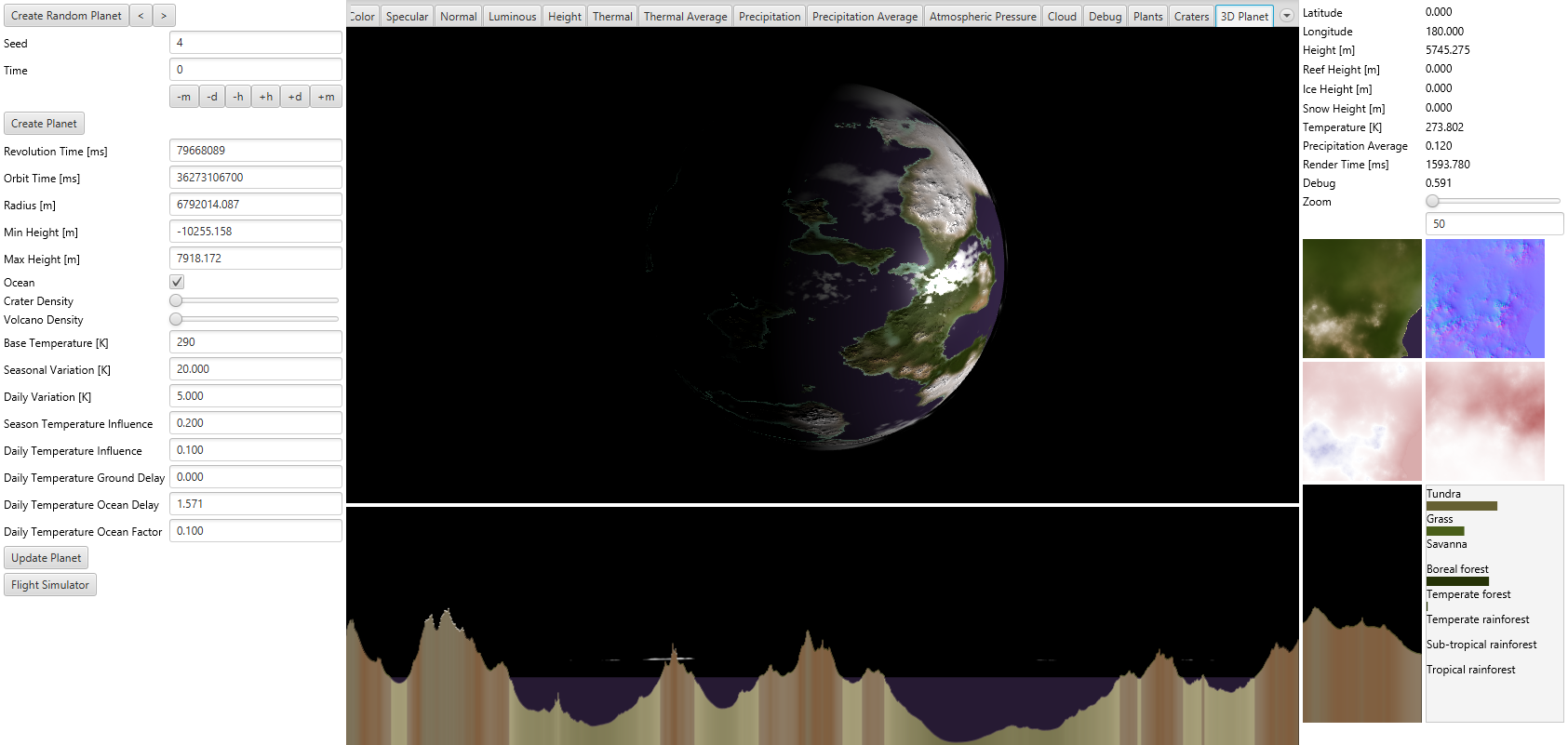 Screenshot Viewer - 3D Planet