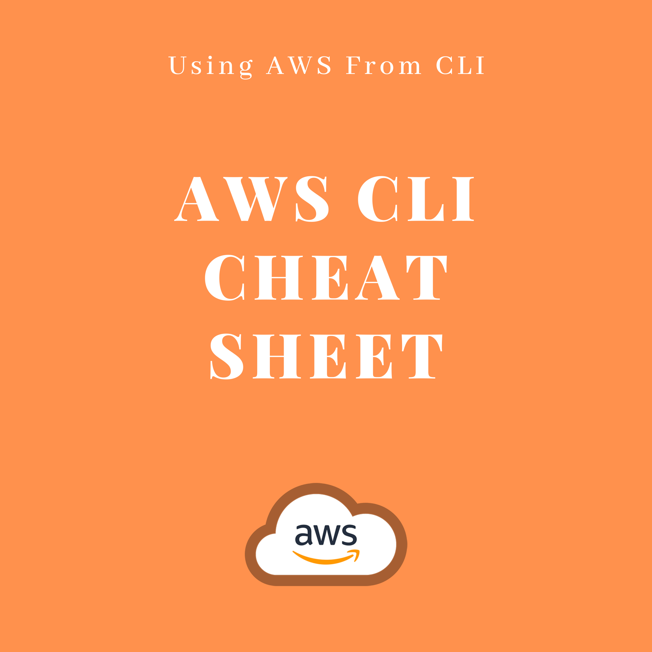 Aws Cheatsheet