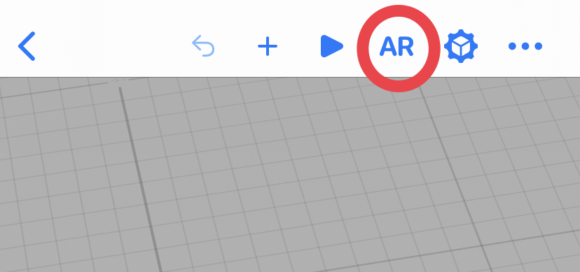 Instructions for enabling AR in Reality Composer