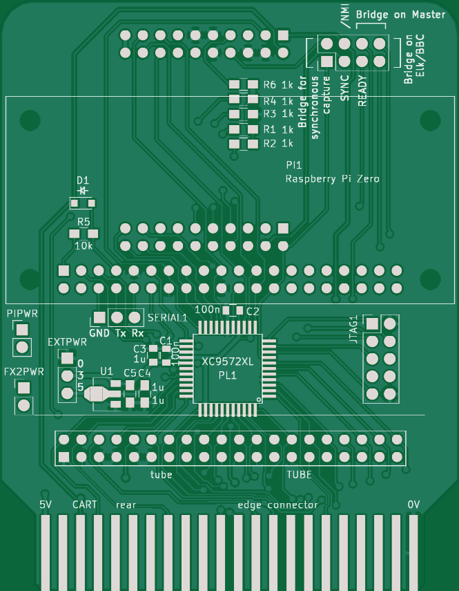 Fx2 tube cartridge adapter, from the project README