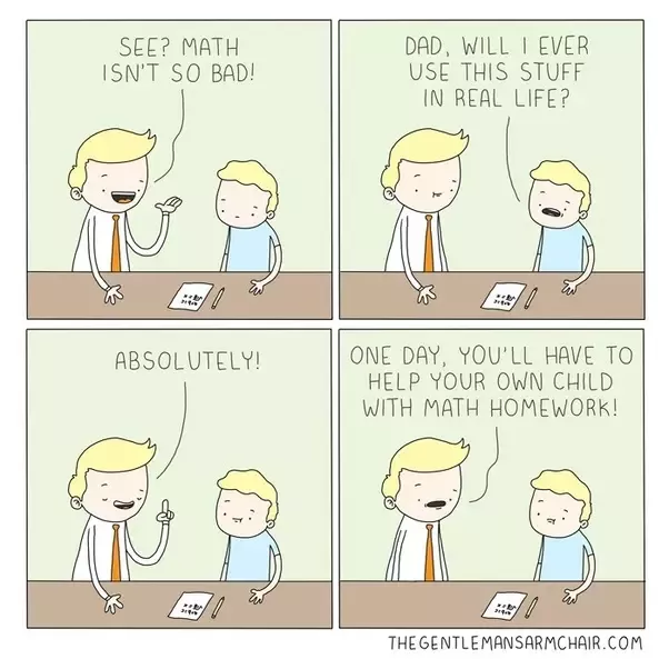 Math in Real Life Comic