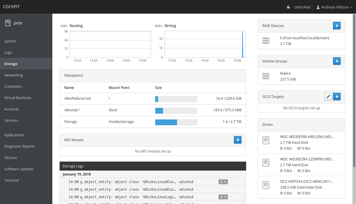 rhel cockpit