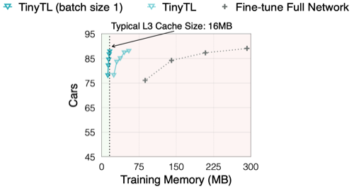 TinyTL in-memory
