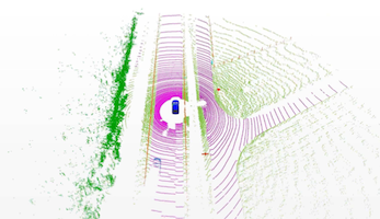 point cloud example(SemanticKITTI)