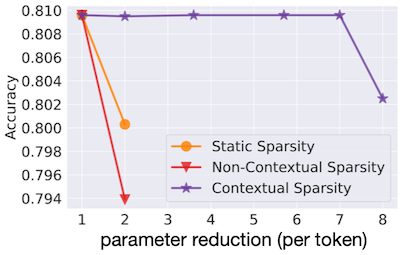static vs contextual sparsity