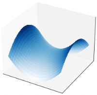 saddle point 3D
