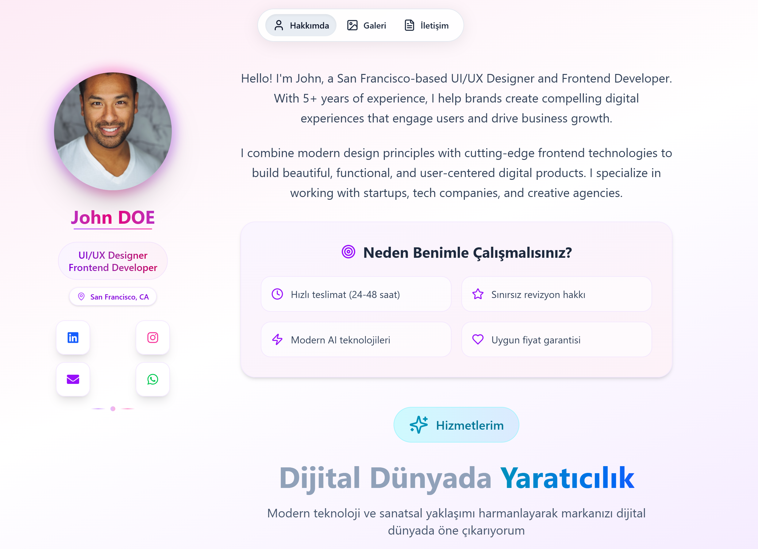Graphic Designer Portfolio V2