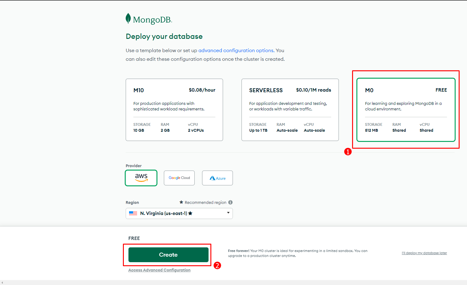 MongoDB Atlas