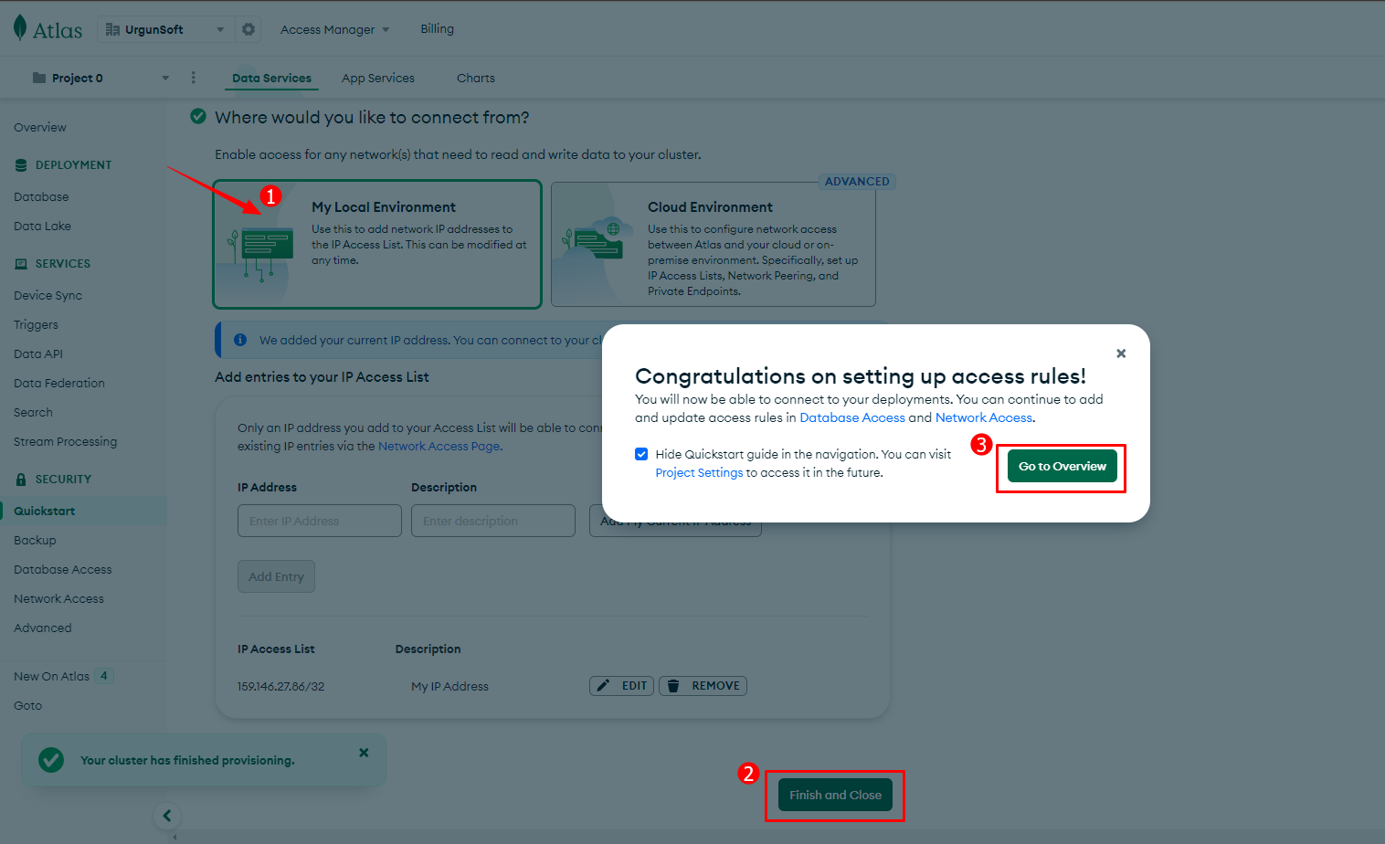 MongoDB Atlas