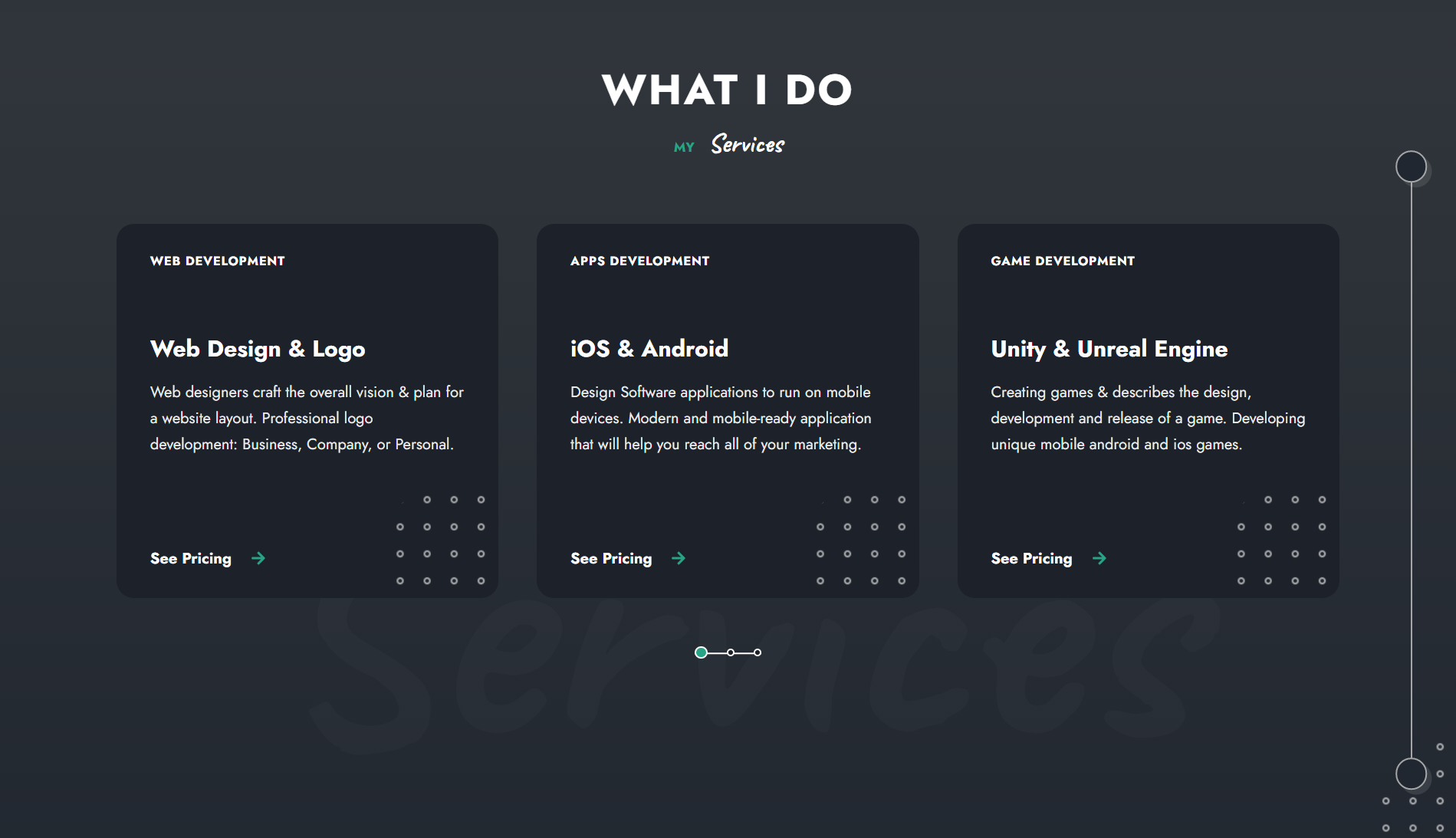 preview services section