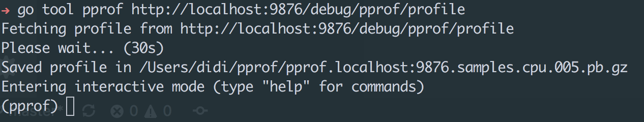 go tool pprof